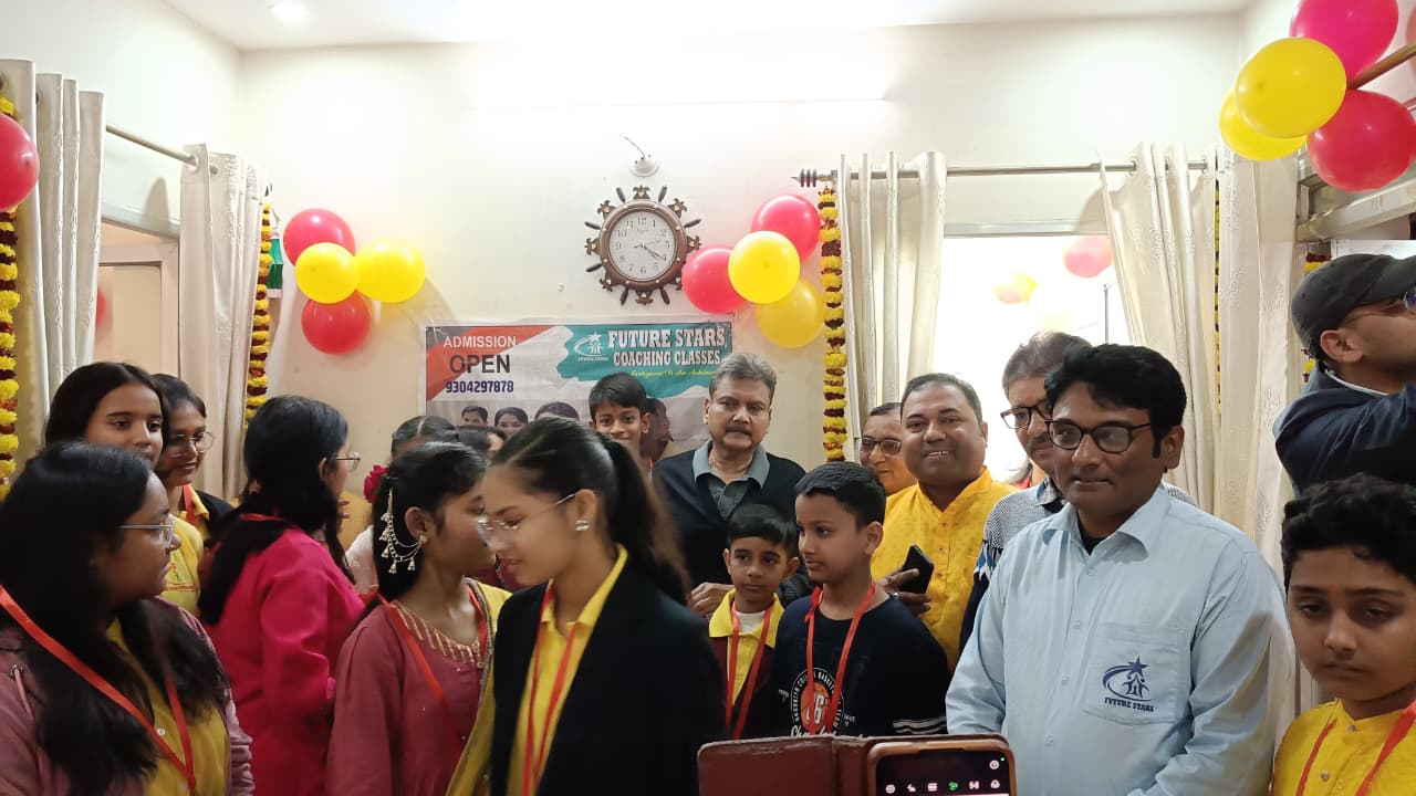Students, families and guests gather at a Future Stars celebration
